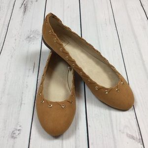 Gap Women 7 9 10 Tan / Brown Flats Slip On Shoes